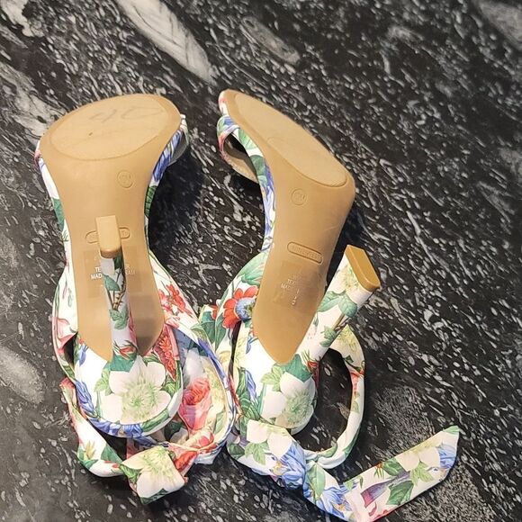 BRAND NEW NINE WEST KOBS ANKLE BOWNOT TIE SANDAL (WOMEN) - Picture 14 of 16